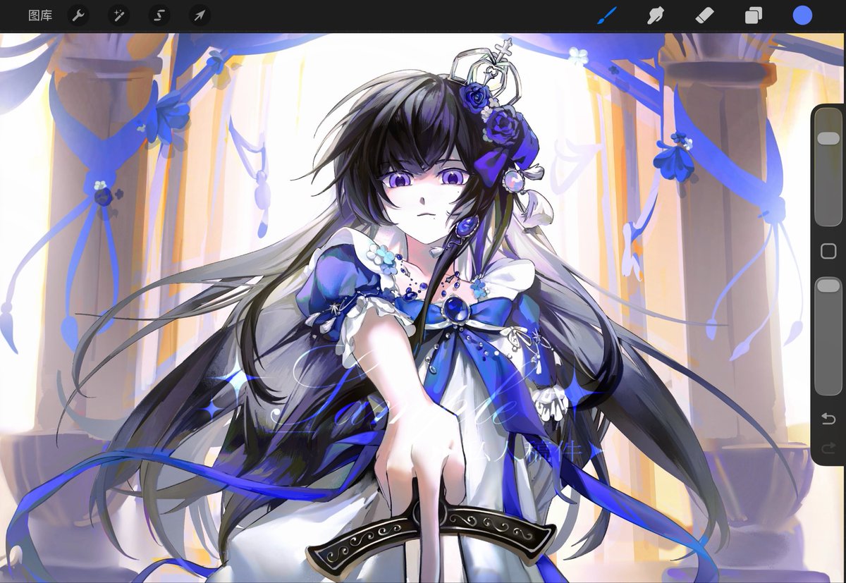 STREAMmmmmm's tweet photo. 稿件不可使用，加油每次画稿都想给金主赔钱的画画入 https://t.co/7K1KFLRStW