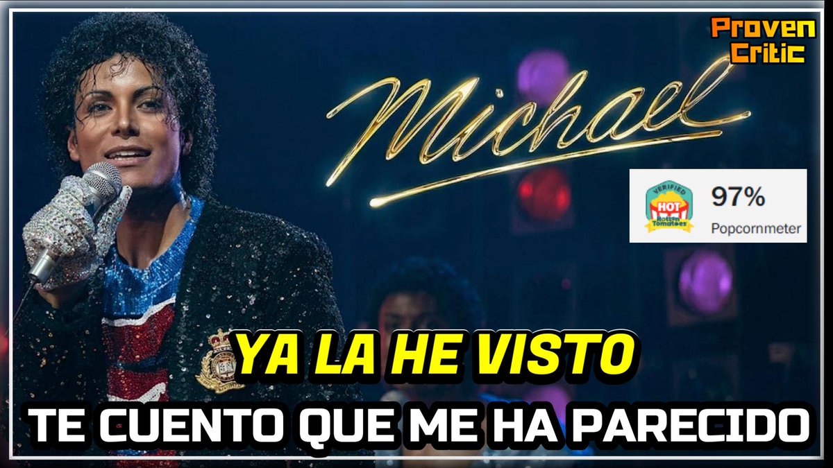 ProvenCriticYT's tweet photo. #MichaelJackson #MichaelMovie #ProvenCritic #ReyDelPop #Cine2026 #Reseña

Por si no lo viste...
¡Ya subí la reseña completa al canal! Analizamos lo mejor, y lo que faltó. 

Te dejo el link para que vayas a verlo: https://t.co/kinS6YL9dU https://t.co/FByyuwMdOr