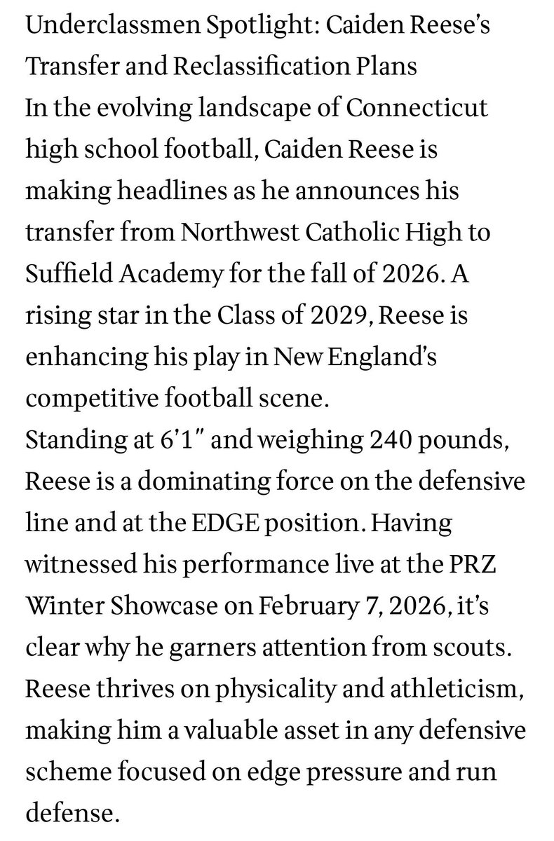 Caiden “Cheech” Reese tweet media