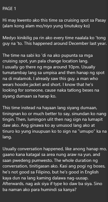 AlterOfan83223's tweet photo. Part 1: Amazing Guy ang Nakilala sa Outdoor Fun

Pages 1-4 
Sender: @NotAlterMito 

#ConfessionOfanAlter932
#Outdoorfun https://t.co/Ud7f7hn1kw