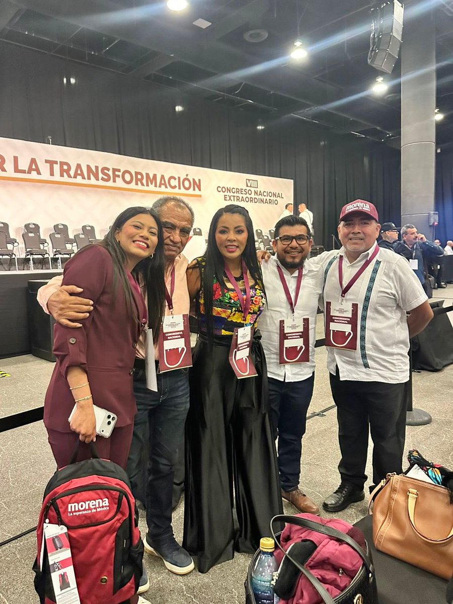 Imagen_Oax's tweet image. #México reafirma su transformación en Congreso Nacional: @saymipinedav Velasco

#Ciudad de #México.— En el #Congreso #Nacional de #Morena se destacó que #México vive un momento histórico, donde la transformación se construye día a día desde el territorio, con el pueblo y para el