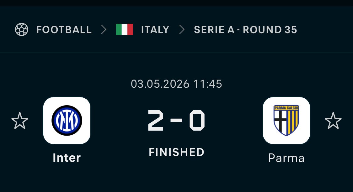 Senseisports1's tweet photo. Premium Group
#SerieA ๐ฎ๐น
๐๐ต๐ต๐ต๐ต๐ต๐ต๐ต๐
๐Inter Milan -1.5 ๐
๐๐ต๐ต๐ต๐ต๐ต๐ต๐ต๐
#Soccer #SundayBlog
#Sunday @Inter #Btc
#Bnb #Gambling๐
๐๐ต๐ Retweet ๐๐ต๐ https://t.co/55hboGRt60