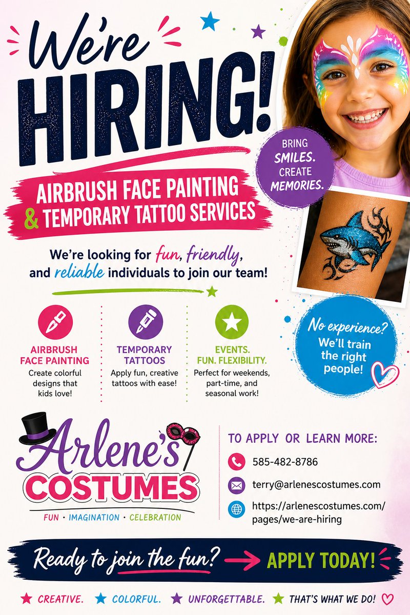 Arlene's Costumes tweet media