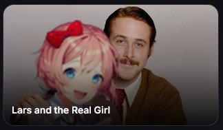 royalcondy's tweet photo. streamed lars and the real girl and this was the cover???? https://t.co/QCO0oq5u9n
