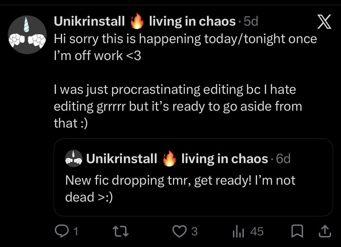 mcytficwriterstruggles tweet media
