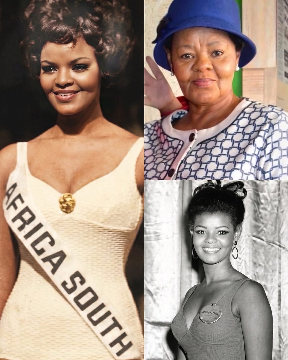 Cynthia Shange died at 76 💔
during apartheid, she broke barriers as the first Black woman to represent South Africa at Miss World in 1972.

She rose from KwaZulu-Natal to the global stage when Black women were almost never given that spotlight, becoming a symbol of pride, beauty