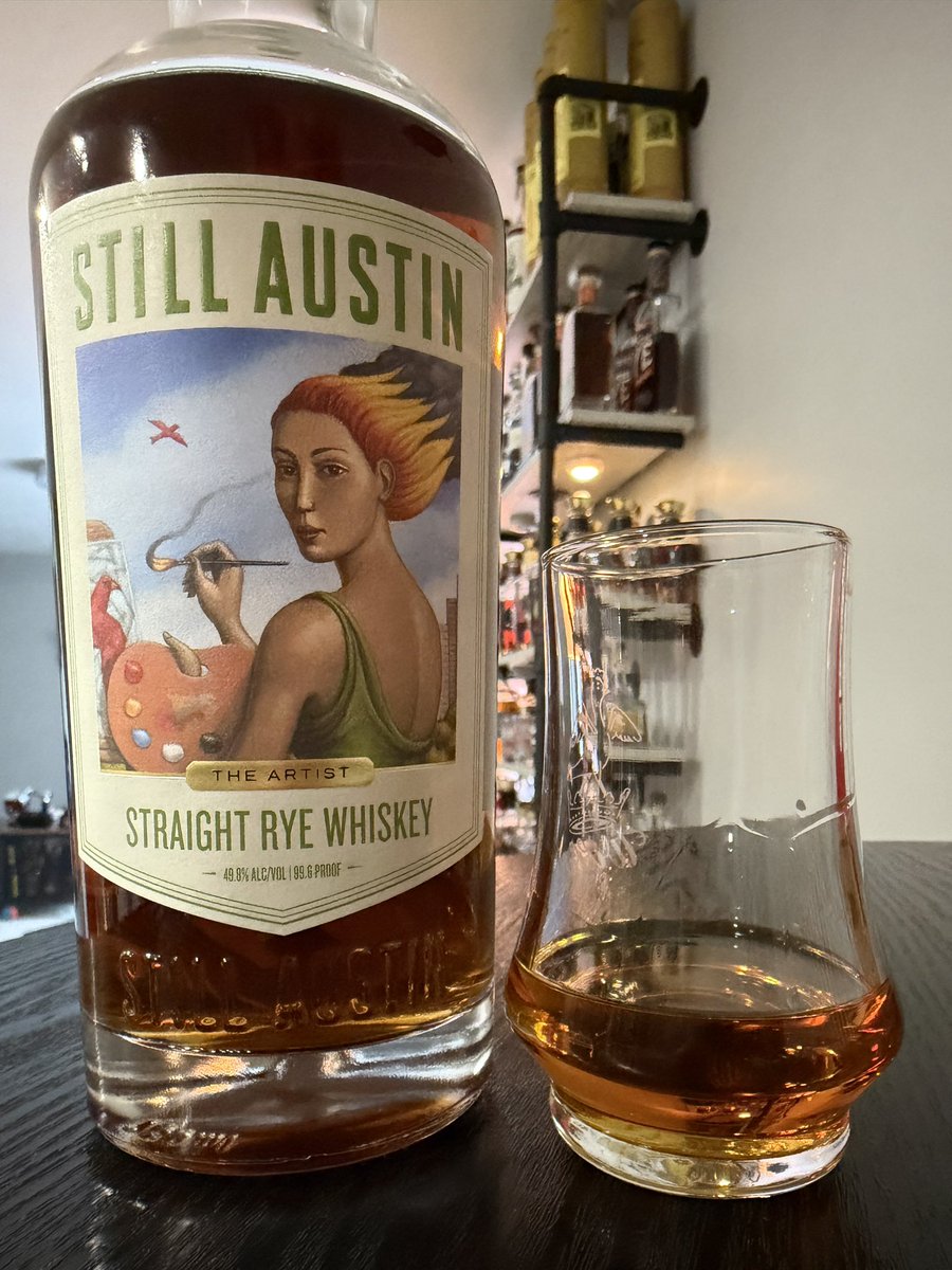 ChadFryman's tweet image. @StillATX A solid way to wrap a weekend.  #Rye #Whiskey