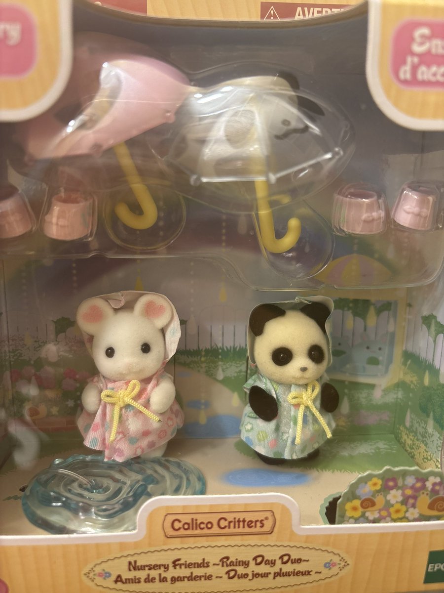 curepookie's tweet image. I got some calico critters and day #calicocritters #kawaii #otaku