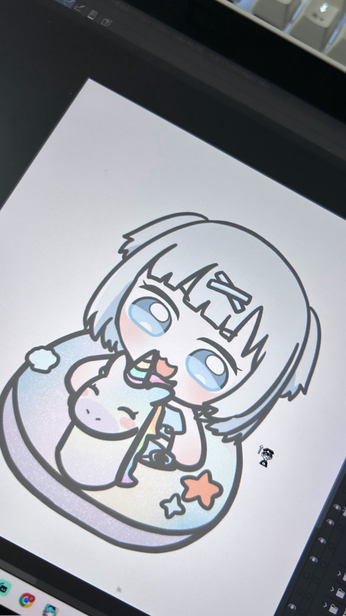 QQ丸☁️✦ Vtuber兼繪師｜委託開放! tweet media
