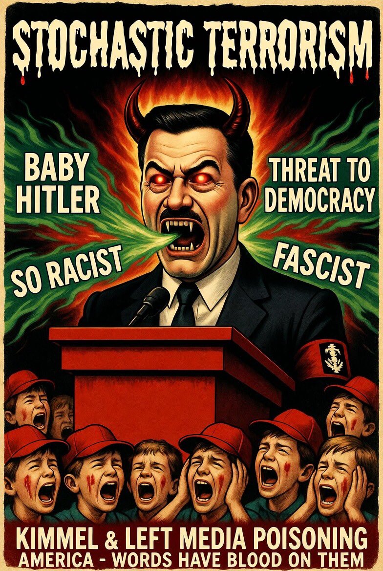 SunshineS58469's tweet photo. @MrAndyNgo @Eric_Alterman There’s a term called stochastic terrorism, the media, and the Democrat machine, as well as their foot soldiers like antifa, are practicing it incessantly and have been doing so for a decade https://t.co/so0yxxfpyC