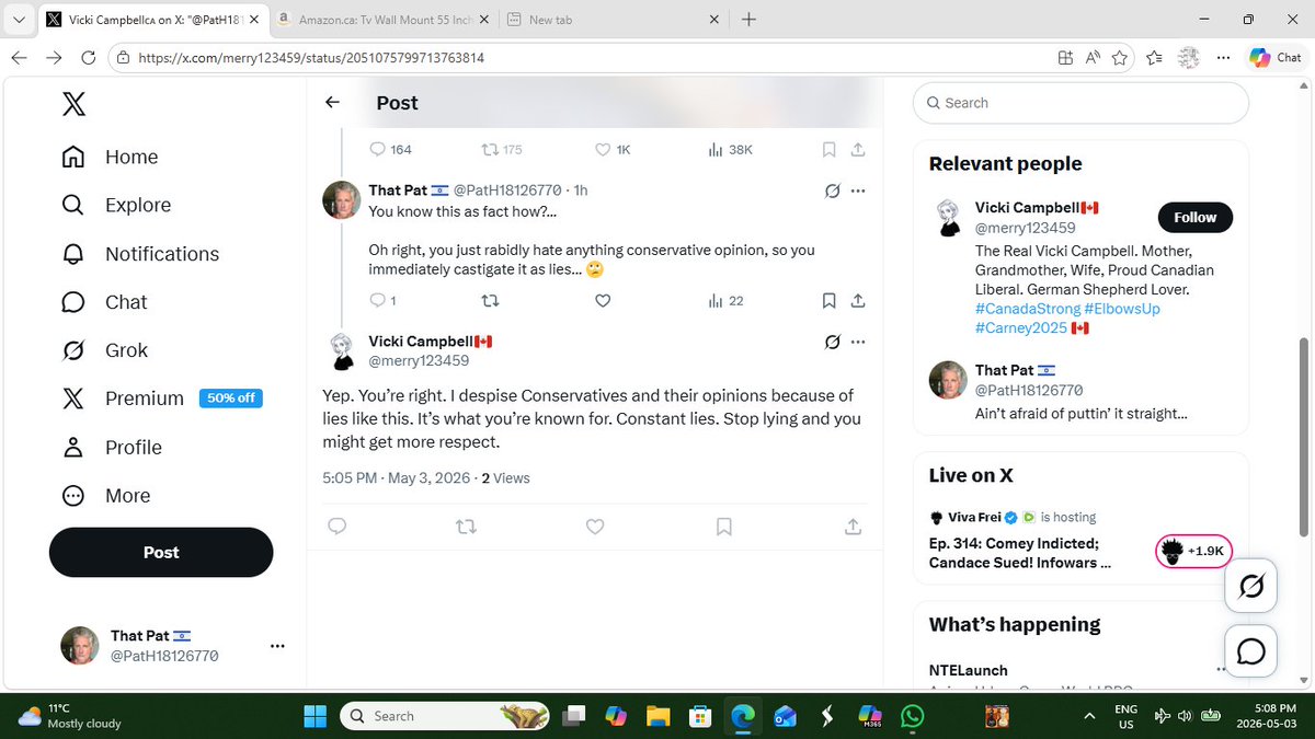 That Pat 🇮🇱 (@PatH18126770) / Posts / X