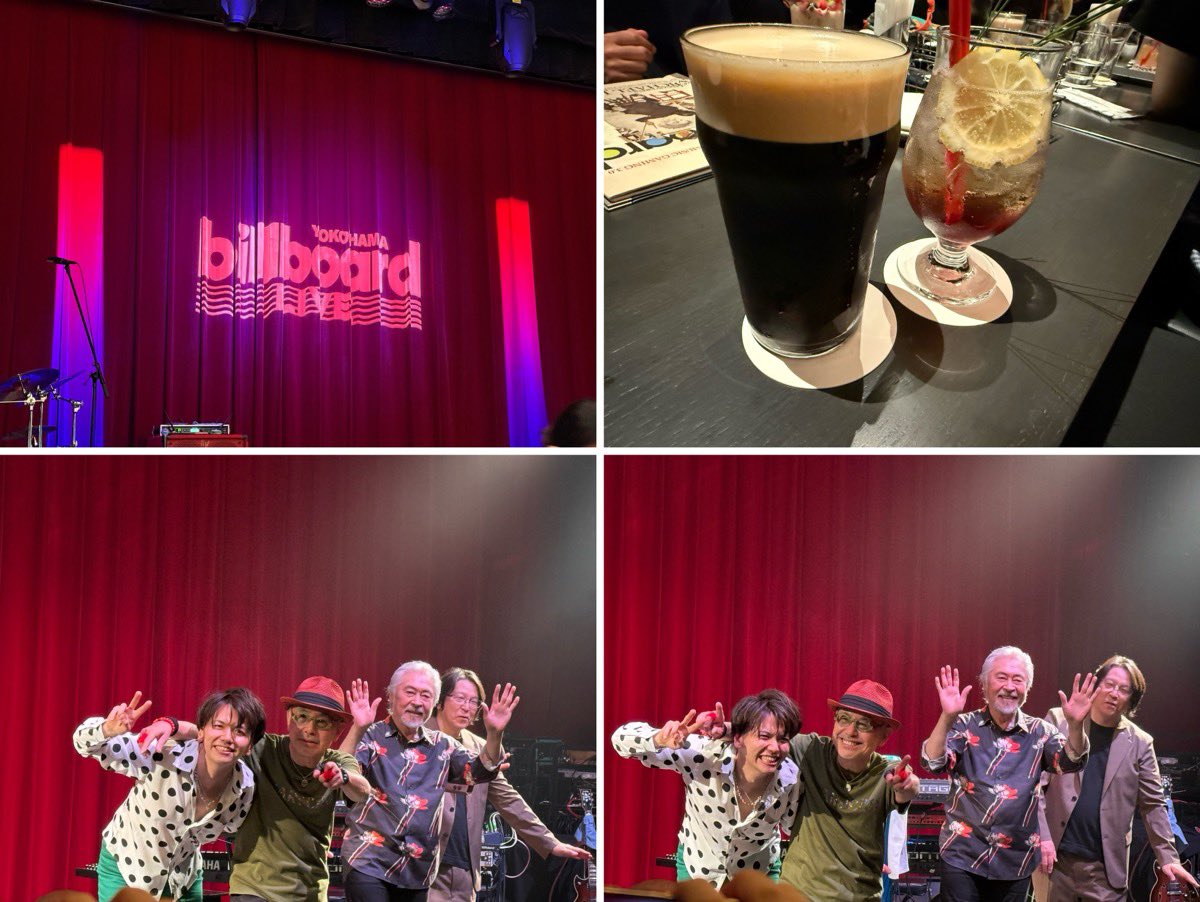 _uzura's tweet photo. 2026.05.03
CASIOPEA Billboard Live Tour～2026 Spring～ at Billboard Live Yokohama 1st &amp; 2nd

CASIOPEAはやっぱり最高！

#CASIOPEA #野呂一生 #鳴瀬喜博 #安部潤 #今井義頼 https://t.co/9AuhtrhFj0