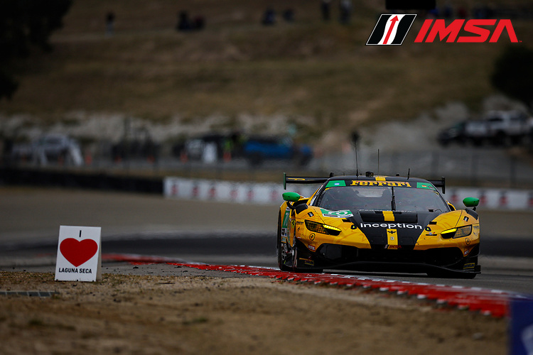 JBocianIMSA's tweet photo. Unofficial GTD TOP 3 in #LagunaSeca #IMSA #IMSApl
1. @waynetaylorrcng #45 (@FormalDanny 🇨🇷 & @trenthindman 🇺🇸)
2. @Heart_Of_Racing #27 (@dudubarrichello 🇧🇷 & @TomGambleRacing 🇬🇧) + 1 lap
3. Inception Racing #70 (@brendaniribe 🇺🇸 & Frederik Schandorff 🇩🇰) + 1 lap

Copyright: 2026 Jake Galstad & Brandon Badraoui
