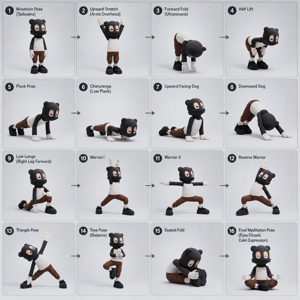 acarch2's tweet image. Beast Yoga is the Best Yoga

I am a Beast

I stretch daily

This is my morning routine! 😅

thank you @PixPrettyAI for the prompt generator.

#akidcalledbeast #yoga @akidcalledbeast #AKCB
#fitbeast