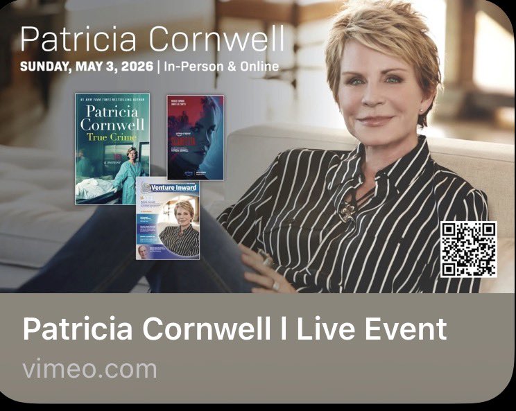 Patricia Cornwell tweet media
