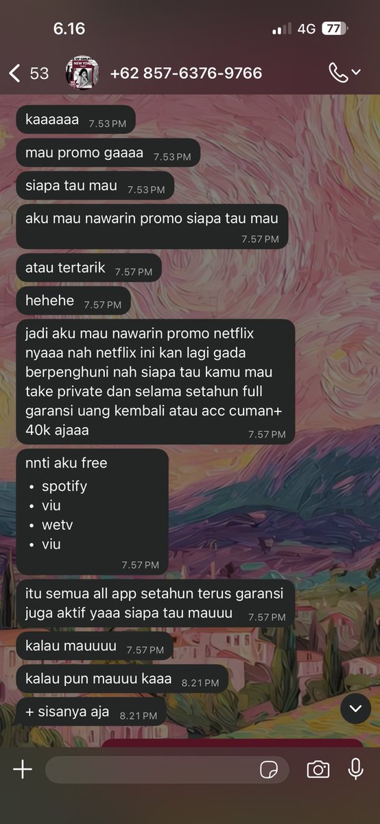 patesan bocah bloon ini spam kaya org bner
