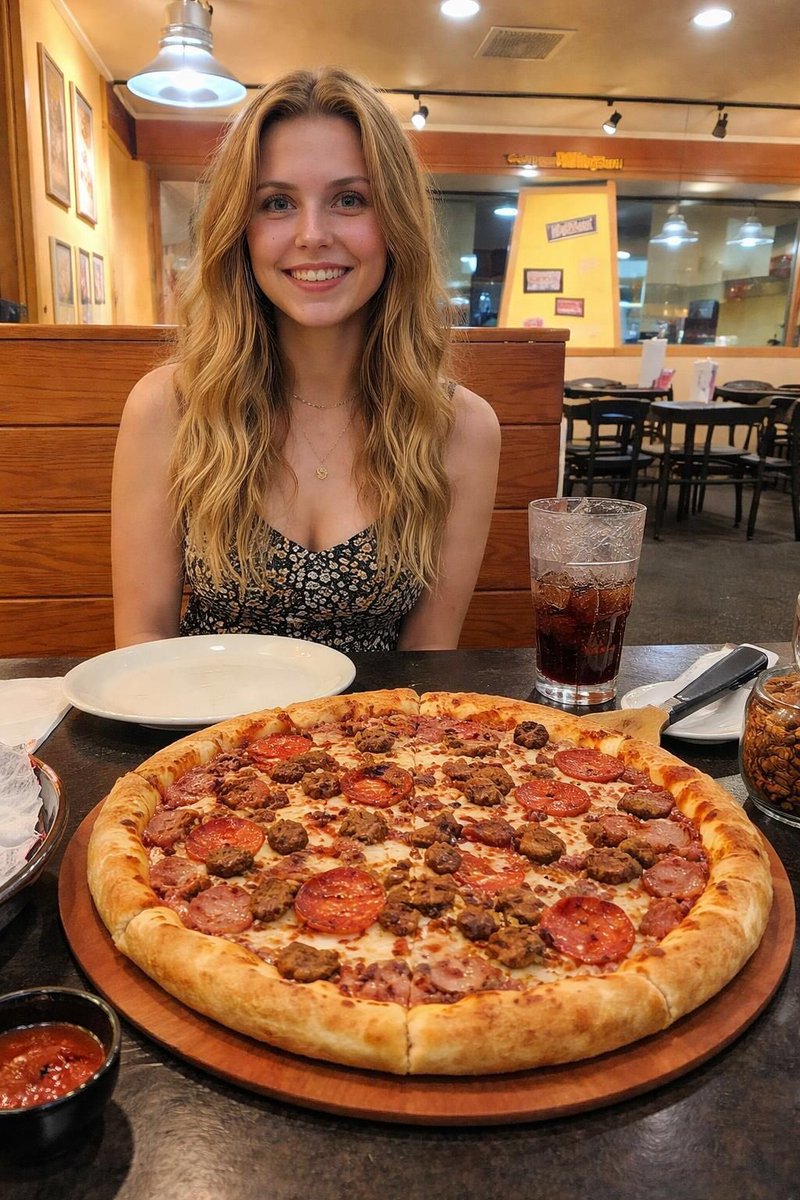 JesssLuvsYou's tweet image. Dinner time!!
Yes, I’ll take ALL the MEATS! 😏😆
#pizzatime #dinner #sundayfunday