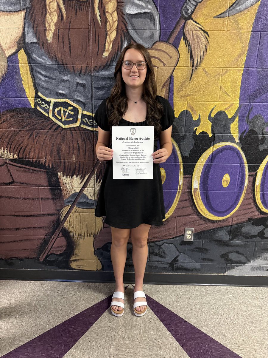 TNPride3SGB2028's tweet photo. Congrats to Madisyn Hill on being inducted into the National Honor Society! 
@MadisynHil65682 @TNTeamPride https://t.co/HXdXcmgmth