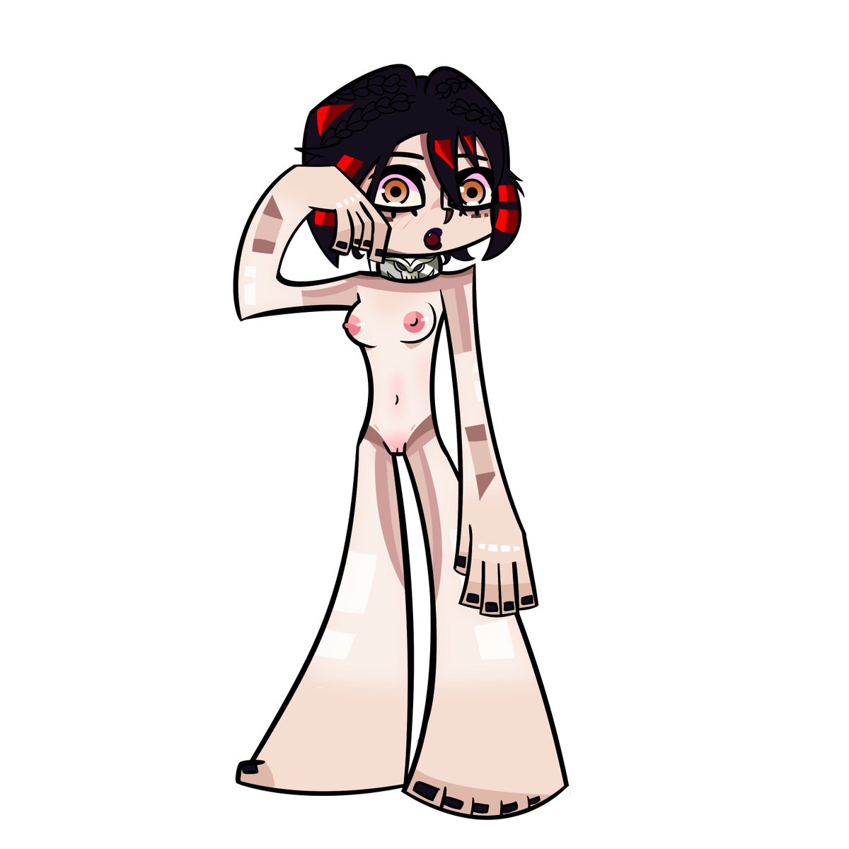 tantosteam's tweet photo. here is a pinup i did of serana from skyrim, my commissions are open again but will be slower due to the art studies im doing #art #digitalart #commissions #artcommission #skyrim #serana #elderscrolls #pinup #nsfw #gaming https://t.co/mLpZP6xmao
