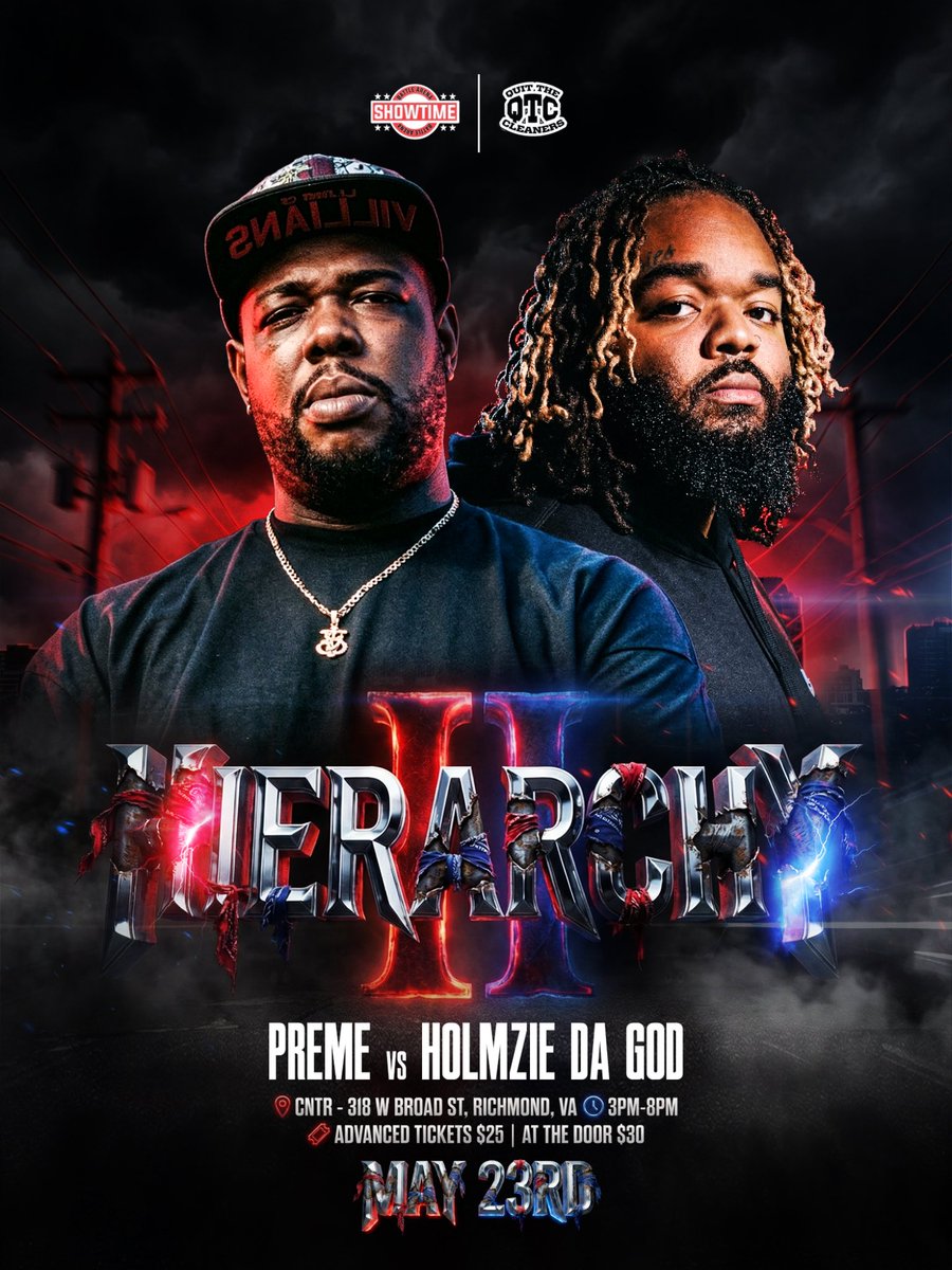 HIERARCHY II 5/23 tweet media