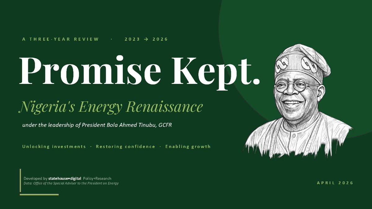 Presidency Nigeria tweet media