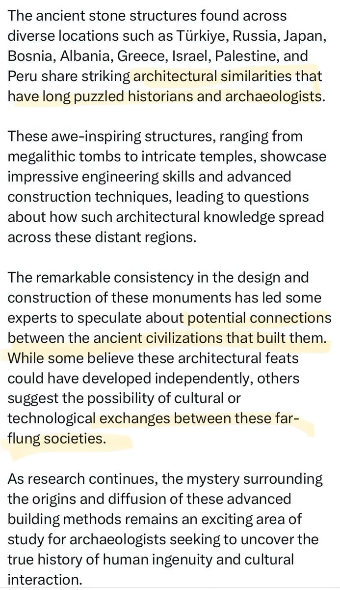 PathsUnwritten's tweet photo. @Michael80519393 @archeohistories Is this the first post you ever seen from this account? It’s something that is advocated often. 

There is no mystery here. https://t.co/W7Nt7JdoUW