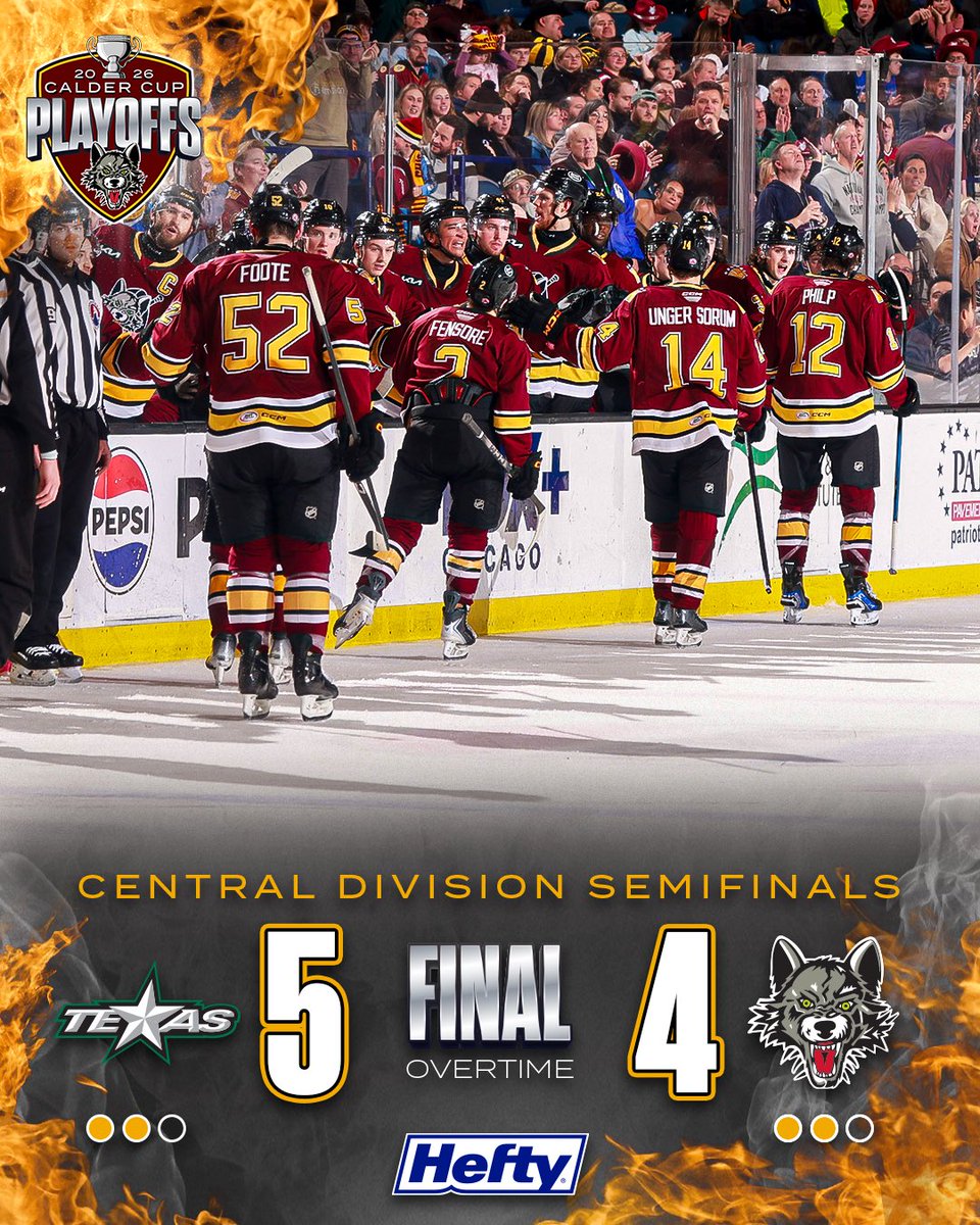 x- Chicago Wolves tweet media