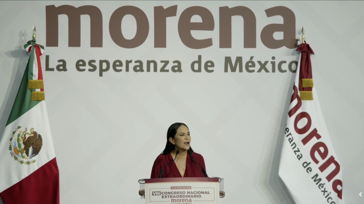 Con mucho entusiasmo por seguir construyendo nuestro movimiento, asistí al VIII Congreso Nacional Extraordinario de <a href="/PartidoMorenaMx/">Morena</a> . Tuvimos elección 
Que gusto saber que tenemos partido, muchas y muchos queridos compañeros y amigos con ganas de seguir trabajando por la