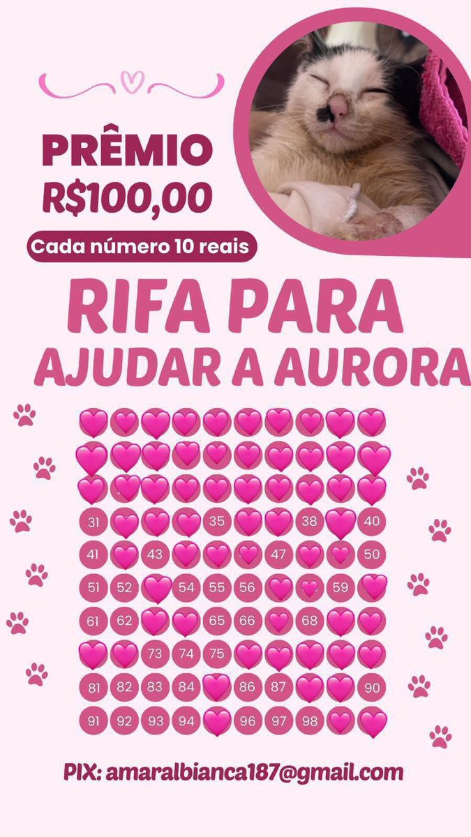 Aurora passou pra dizer que está melhorzinha titios! Porém ainda é preocupante ela ter tido um gatilho de convulsão.. consegui consulta pra ela amanhã, provavelmente vai ter milhões de exames e eu tô bem apertada por conta das dívidas que ficaram

Pix: amaralbianca187@gmail.com