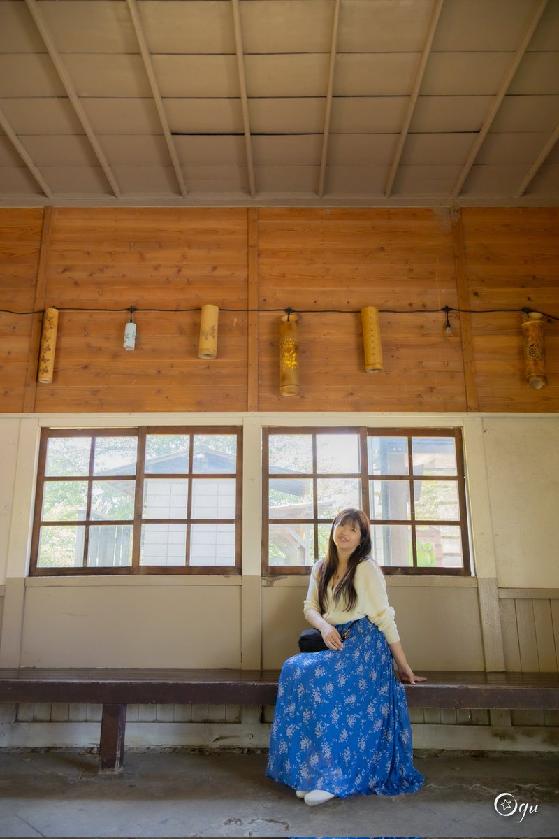 wachisuki's tweet image. おはようございます
 #Photo  #portrait  #ポトレ  #ポートレート  #ポートレートしま専科  #ファインダー越しの私の世界  #駅舎  #カメラマンさんと作る私の世界