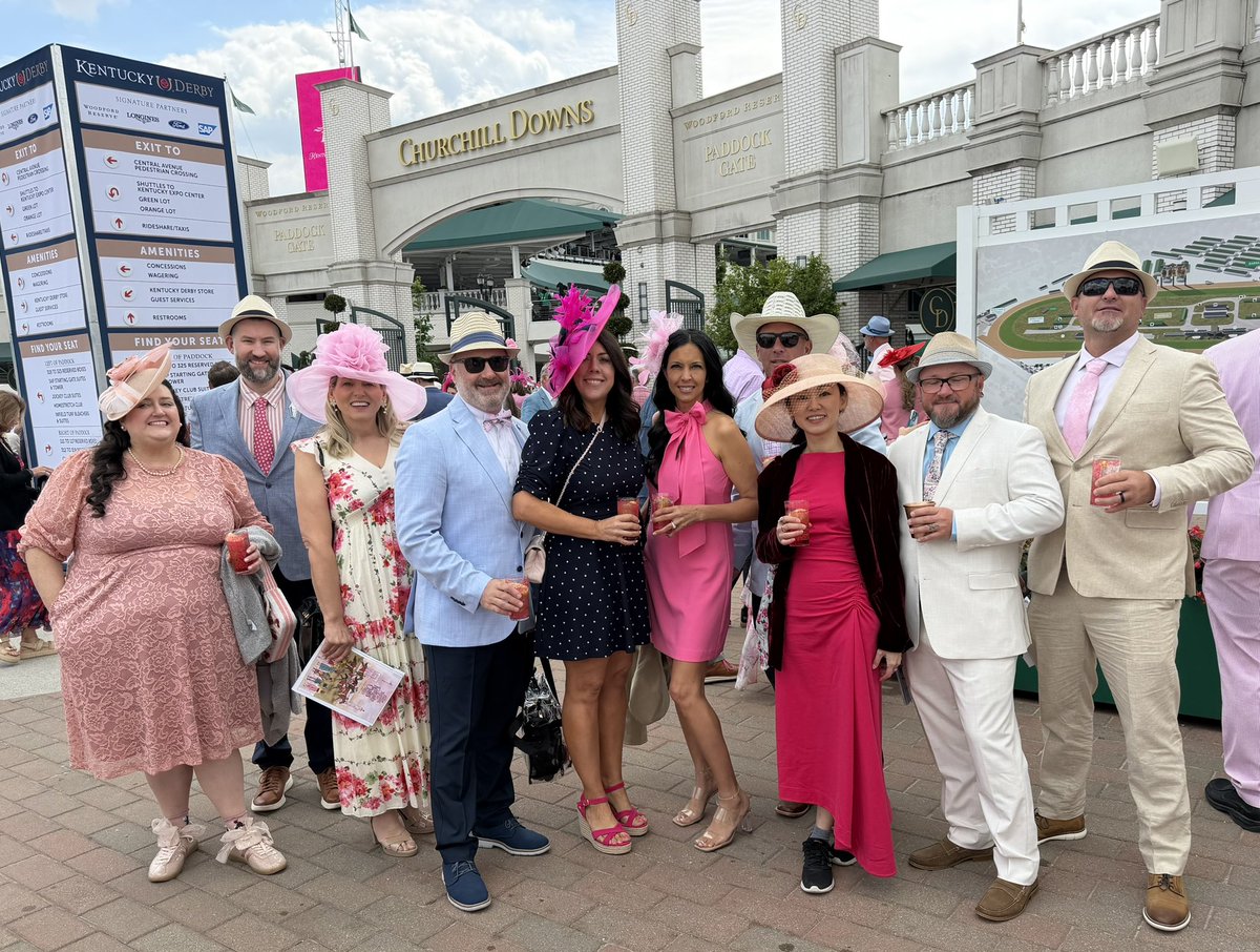 craigfinkLA's tweet photo. Incredible couple of days at the Kentucky Derby. Sports bucket list item checked. And we had $ on Golden Tempo. https://t.co/Co8xM9j9F8