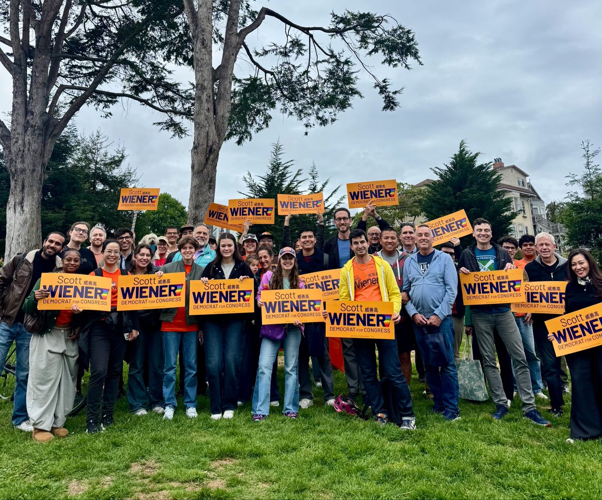 Senator Scott Wiener tweet media