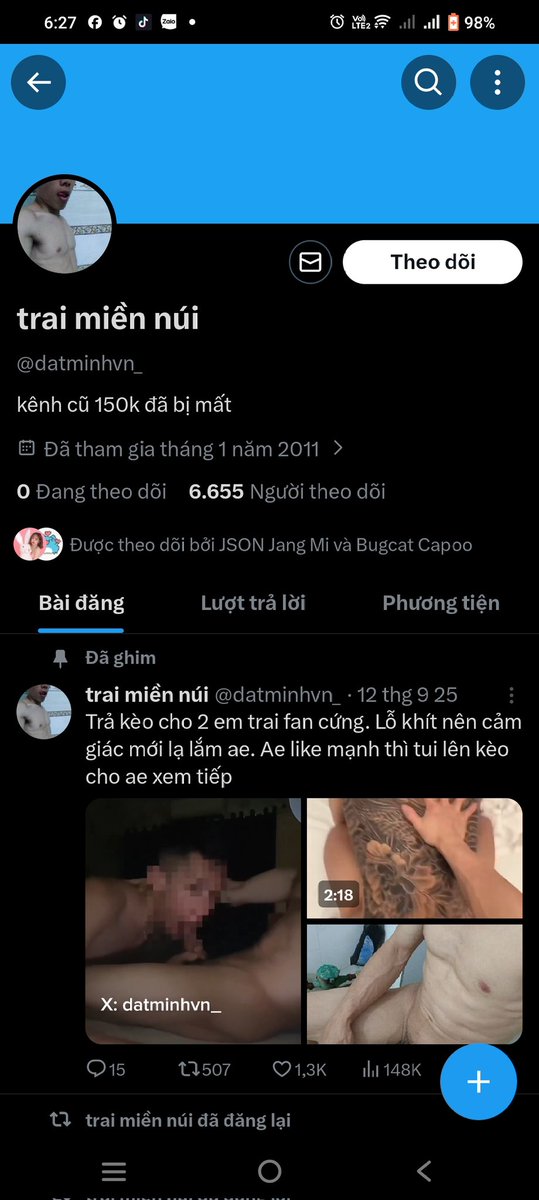 Trai miền núi tweet media