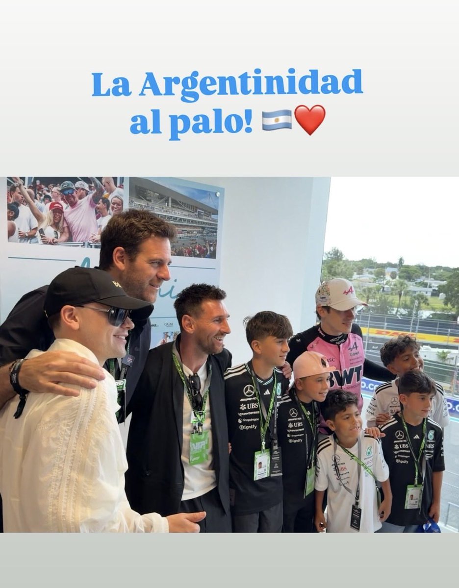 maqk_'s tweet photo. Reunión de GOATS!!! 🐐🐐🐐🐐
#Messi #Franco #DelPotro #BZRP🇦🇷🇦🇷🇦🇷🇦🇷🇦🇷🇦🇷🫶🏻🫶🏻🫶🏻🫶🏻
Colapinto genera esto!! 🙌🏻✨ https://t.co/GLJmycHNpC