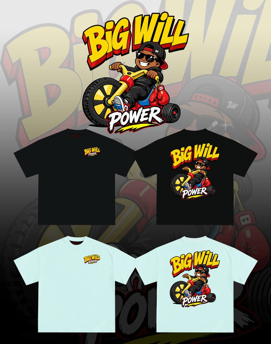 WillDaOG215's tweet image. Place pre order today 👕 #WillPower #Brand #Merch #Shirts