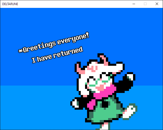 Ralsei tweet media