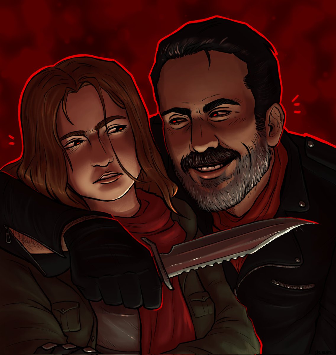 comm for <a href="/Somelazybitch/">Lazy/Sam | Worlds Okayest Vsnake Yume | free 🍉🌻</a> 
#twd #negan #commision