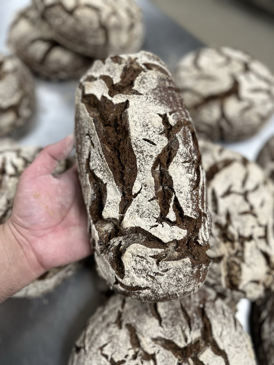 ChefJayRam's tweet image. 100% Rye Bread

#rye  #ryebread #baking