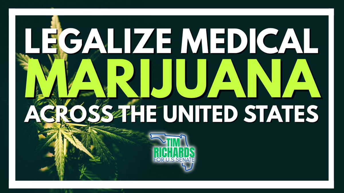 TimRichardsrx's tweet photo. Too often, politicians use fear and politics to target the very people who need relief the most. 

Medical cannabis should be about patients, not punishment.

I believe Floridians deserve access to medical cannabis without being stigmatized or criminalized. https://t.co/h7vfkCbxnA