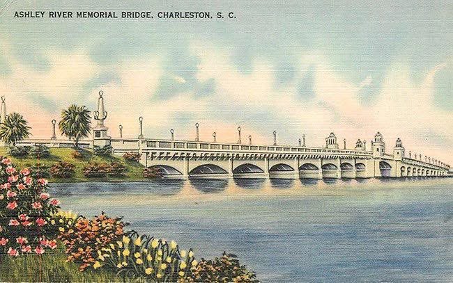 ChuckTownDaily's tweet image. Happy 100th Birthday to the Ashley River Memorial Bridge 🩵🩵🩵

The Ashley River Memorial Bridge (the northbound span of the current bridge) officially marked its centennial on May 1, 2026.

#charleston #charlestondaily #charlestonhistory