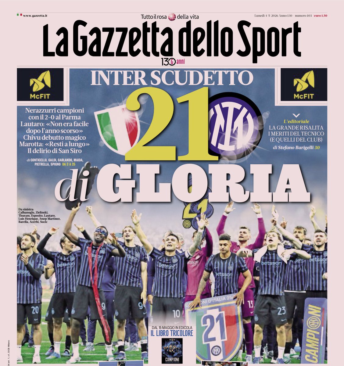 CampaignDiary's tweet image. #ForzaInter