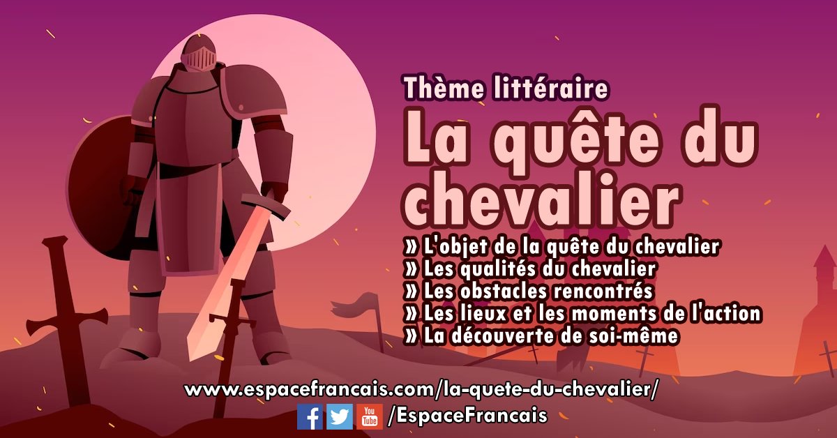 EspaceFrancais's tweet image. Thème littéraire : La quête du chevalier
Amour, compagnon, aventure, le chevalier du roman du Moyen Âge est toujours à la recherche d'un être ou d'un objet qui lui manque…
🔗 espacefrancais.com/la-quete-du-ch…
#Collège #Lycée #Littérature #Chevalier #MoyenÂge #Roman #Quête #Cavalier