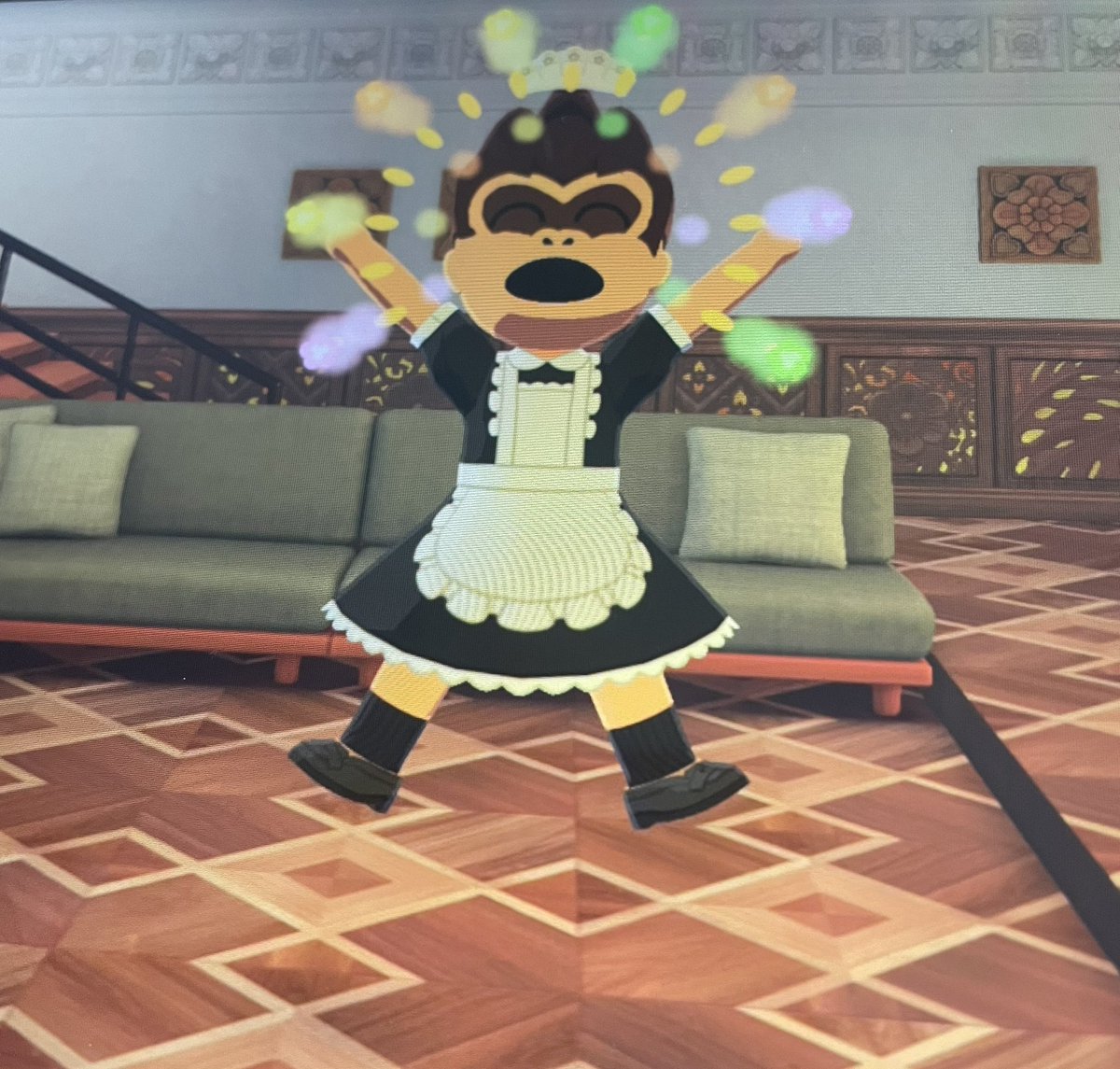 ShiningHazelnut's tweet photo. I made DK wear the “Why Aren’t You In Uniform” Outfit and he strangely loved it?!?
#tomodachilife #selfshiptwt #selfshippingcommunity https://t.co/nvAN897Ieg