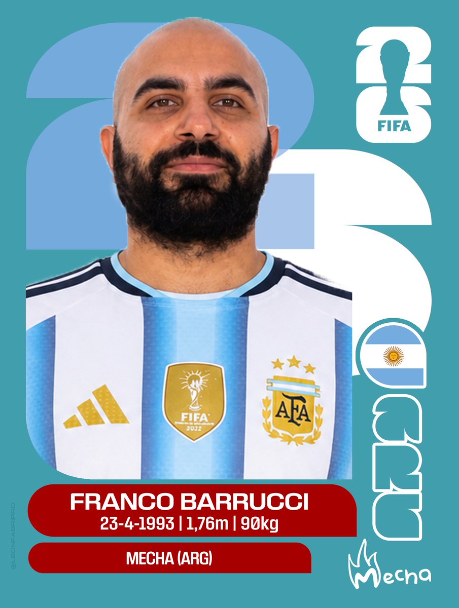 Fran_Barrucci's tweet photo. Hago figus personalizadas del mundial, 1 a cambio del valor de un paquete, vamo que tengo que completar el álbum
#panini #mundial #figuritas #stickers #figus https://t.co/xzK5sh2frQ