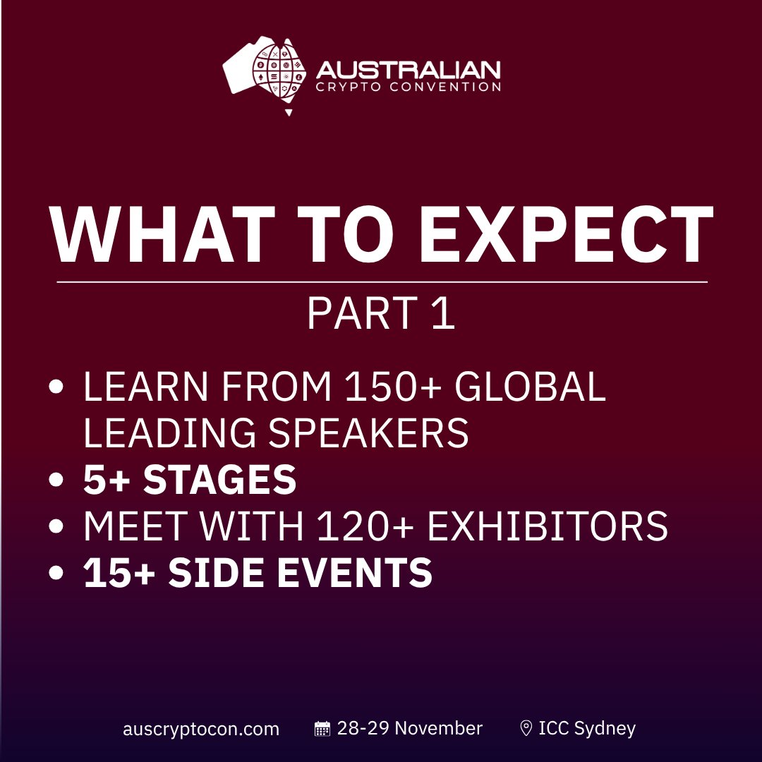 Australian Crypto Convention tweet media