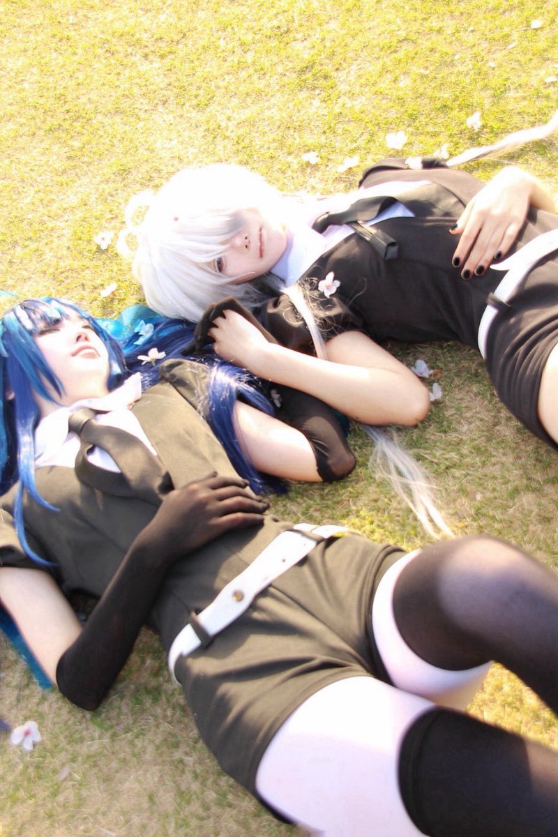 flz_7cos's tweet photo. Lapis Lazuli   /     Ghost Quartz

　　　　 「 何処にも 行かないで 」

　　　　　　　　　　　　　　　　tp推奨
 #宝石の国コスプレ部 https://t.co/9d4XhjmPpp
