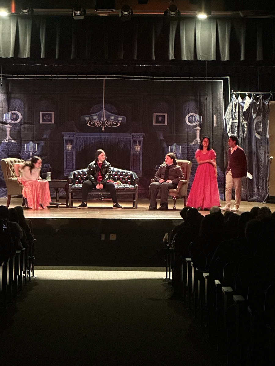 wbmsboro's tweet photo. 🎭 Mystery, laughter, and lots of talent filled the stage as WBMS Theatre performed Gravestone Manor! So proud of these students and sponsors!! @WBMSDrama https://t.co/Sjut60KCJR
