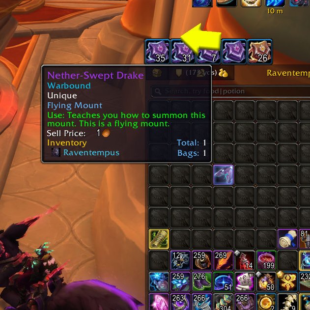 ReaperNevermore's tweet image. My Nether-warped Egg Hatched into the Nether-swept Drake! :3 #Warcraft
