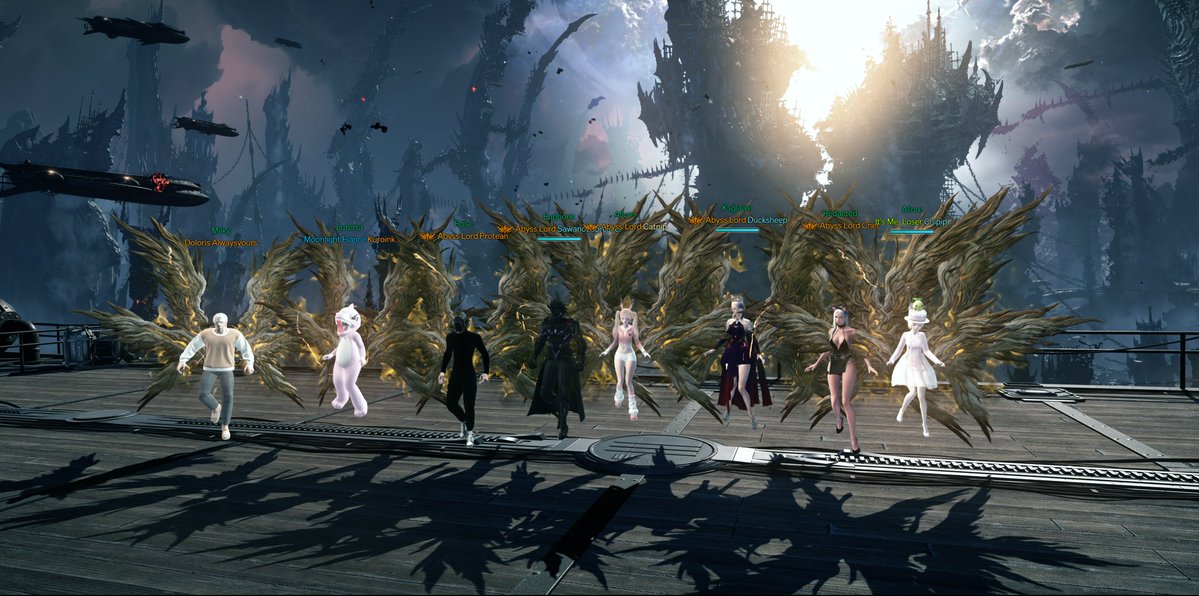potatkitty's tweet photo. KAZ TFM CLEARRR (before it's gone hehe) 🥳🥳 so happy we were able to run as a group despite our busy schedules
@playlostark #lostark https://t.co/X2GmjGVh8F