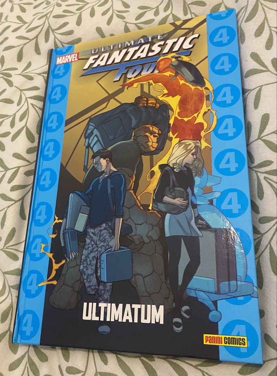 Batto_RP2's tweet image. 18.  #Ultimate #FantasticFour Ultimatum

Dentro de lo malo que es tiene ideas curiosas como los Xmen de un futuro alternativo o la aventura rollo chip prodigioso. Pero otro cómic malo de verdad, con el potencial que tenia el evento en si. Qué suplicio.